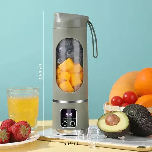 Johdoton kannettava tehosekoitin mehulle ja smoothieille