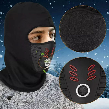 Unisex tuulenpitävä ja lämmin kokokasvomaski