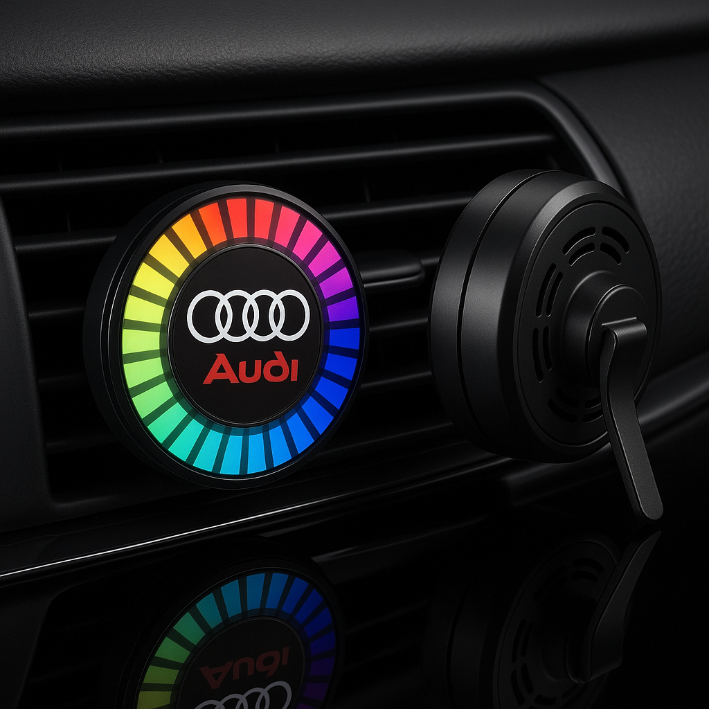Musical Rhythm LED -autovalo (aromidiffuusorilla)