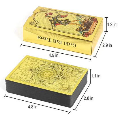 Ylellinen Tarot -kultapainos