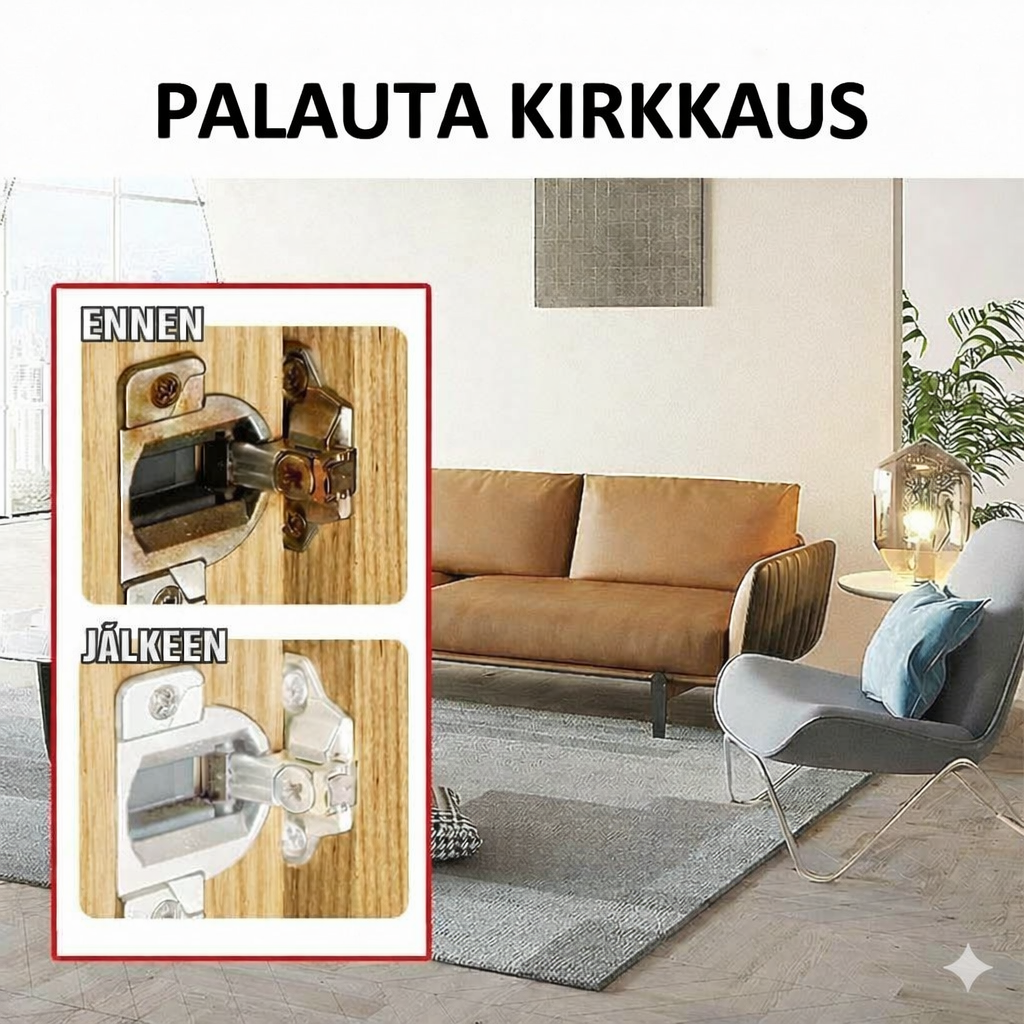 Tehokas ruosteenpoistaja ja ruosteenmuunnin