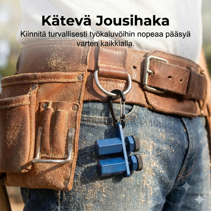 Alumiininen porrasmitta ja kulmarauta