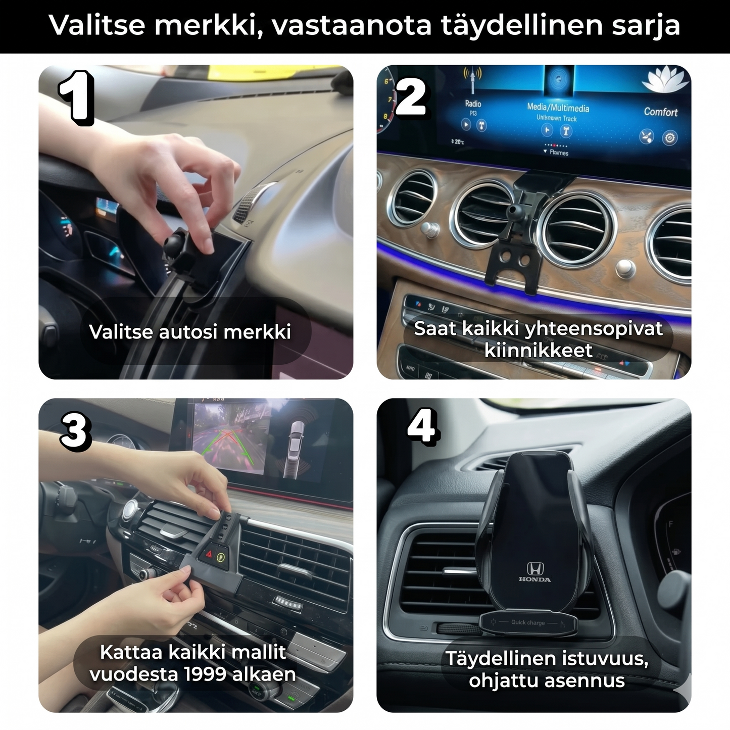 Ylellinen personoitu puhelinpidike