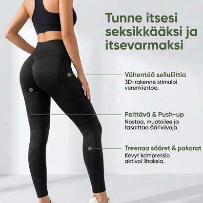 3D Sculpt muotoilevat leggingsit