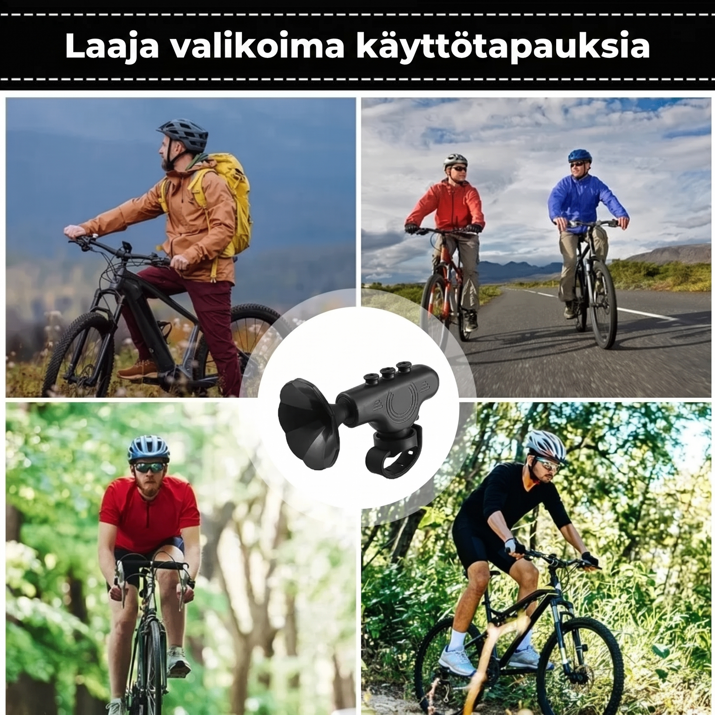Sähköinen polkupyörän torvi 120 dB