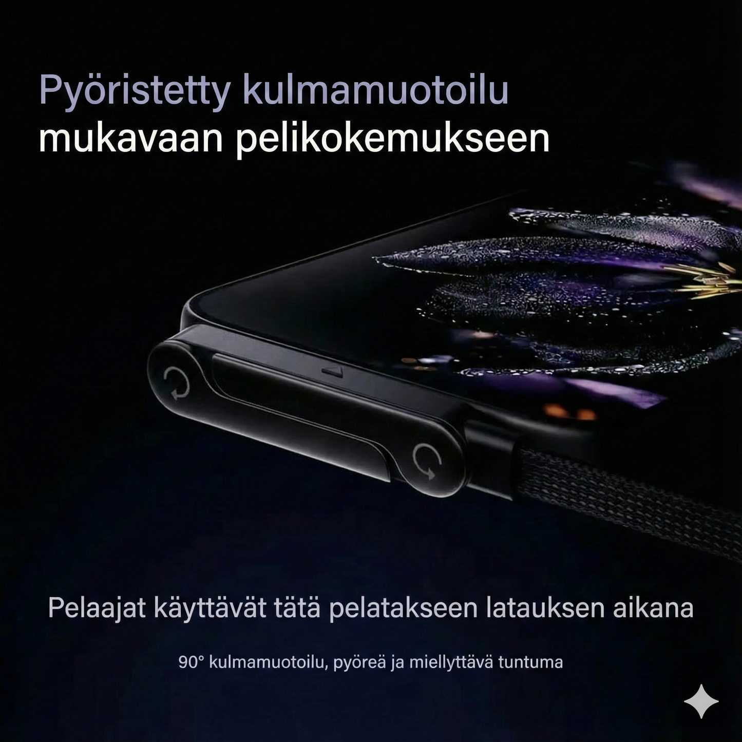 2-in-1-pikalatauskaapeli pidikkeellä