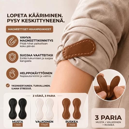 Magneettiset hihaklipsit