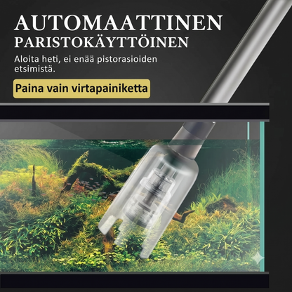 Langaton akvaarion pohjanimuri
