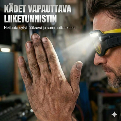 Tehokas LED-otsalamppu: Vedenkestävä ja ladattava (ulkokäyttöön ja tee-se-itse-käyttöön)