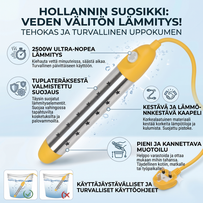 Ruostumaton uppokuumennin