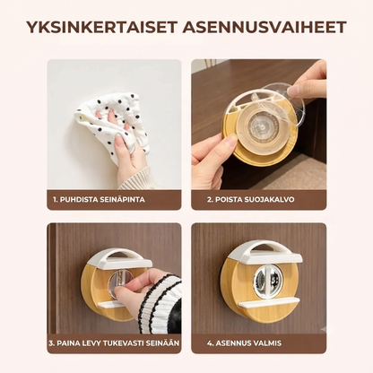 Imukupilla varustettu kaapelinpidike