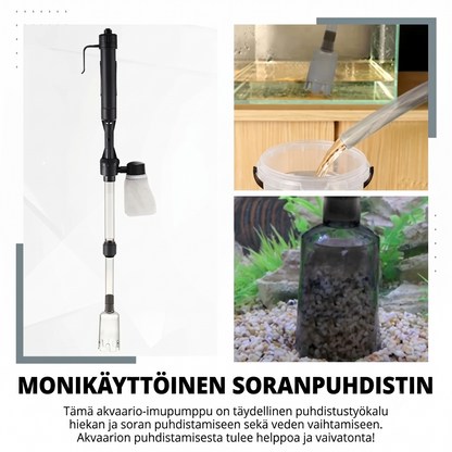 Langaton akvaarion pohjanimuri