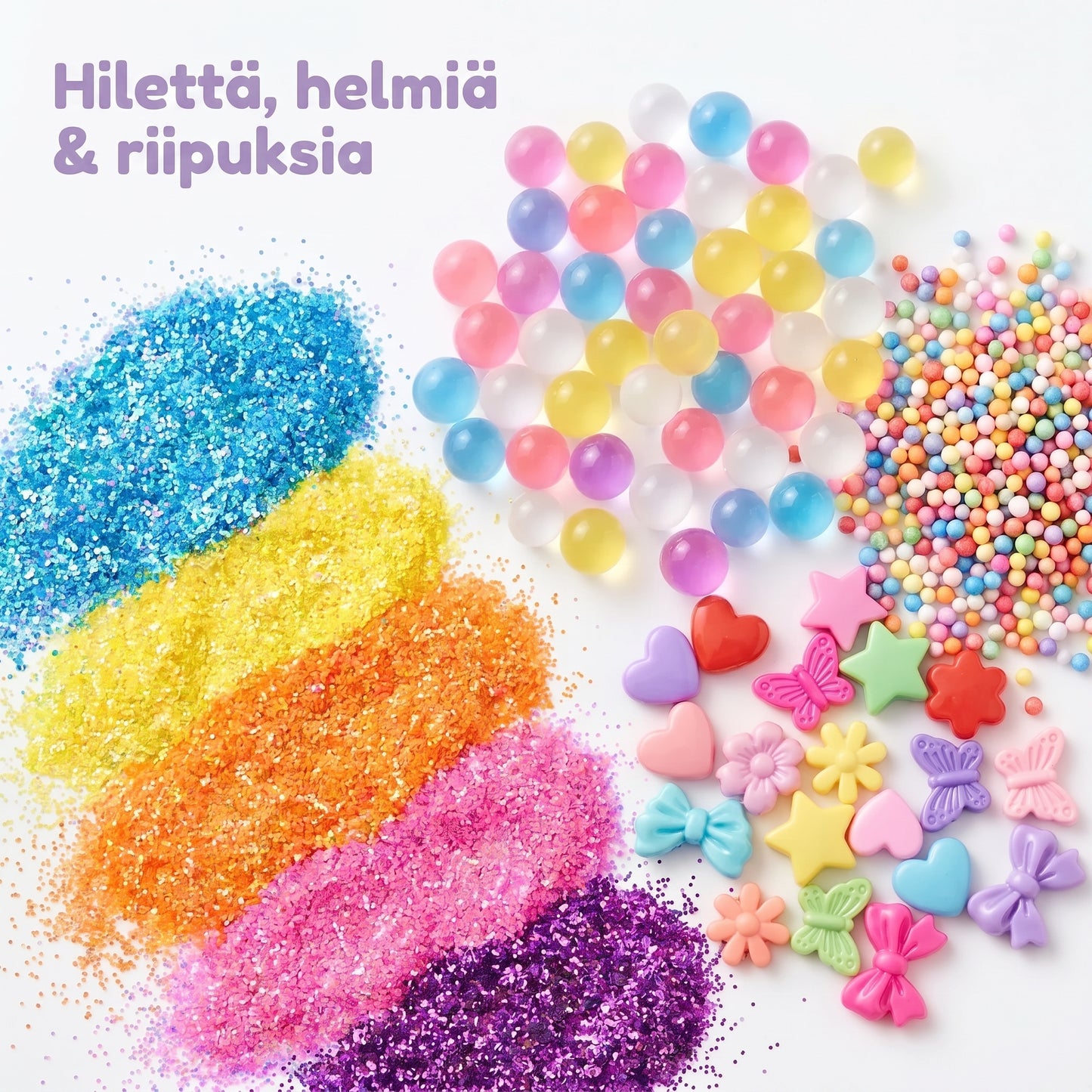 DIY-askartelusetti omien squishy-lelujen valmistukseen