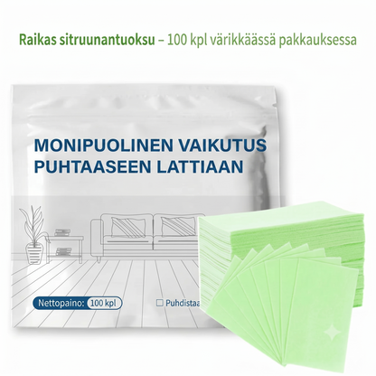 Monitehoiset lattianpesuarkit (100 kpl per pakkaus)