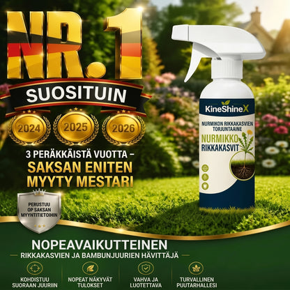 Rikkaruohonpoistaja puutarhaan