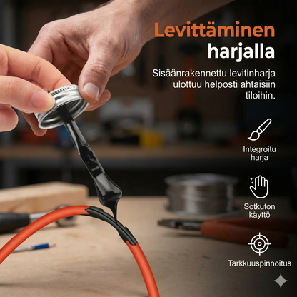 Nestemäinen sähköeristysteippi tiivisteaineena