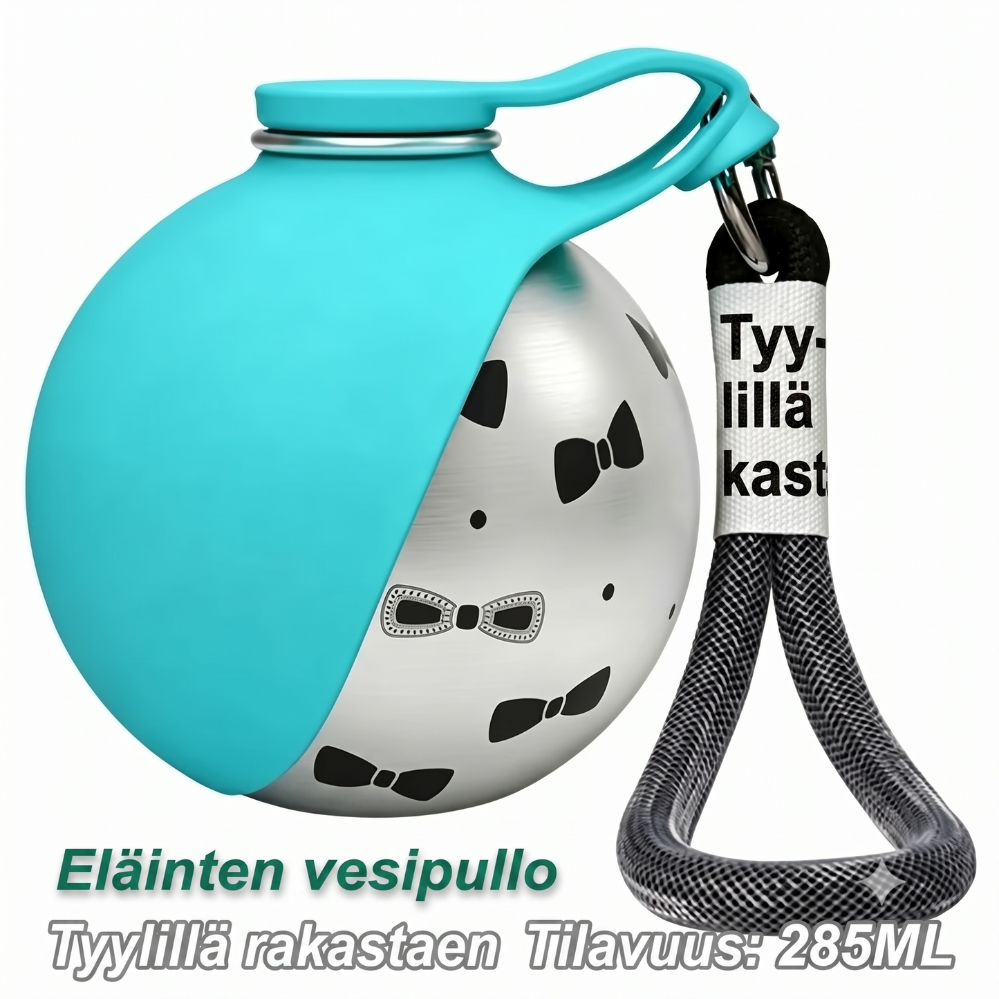 Vuotamaton juomapullo lemmikeille