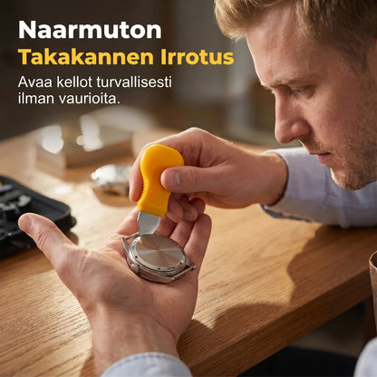 Kellonkorjaussarja rannekkeen ja pariston vaihtamiseen