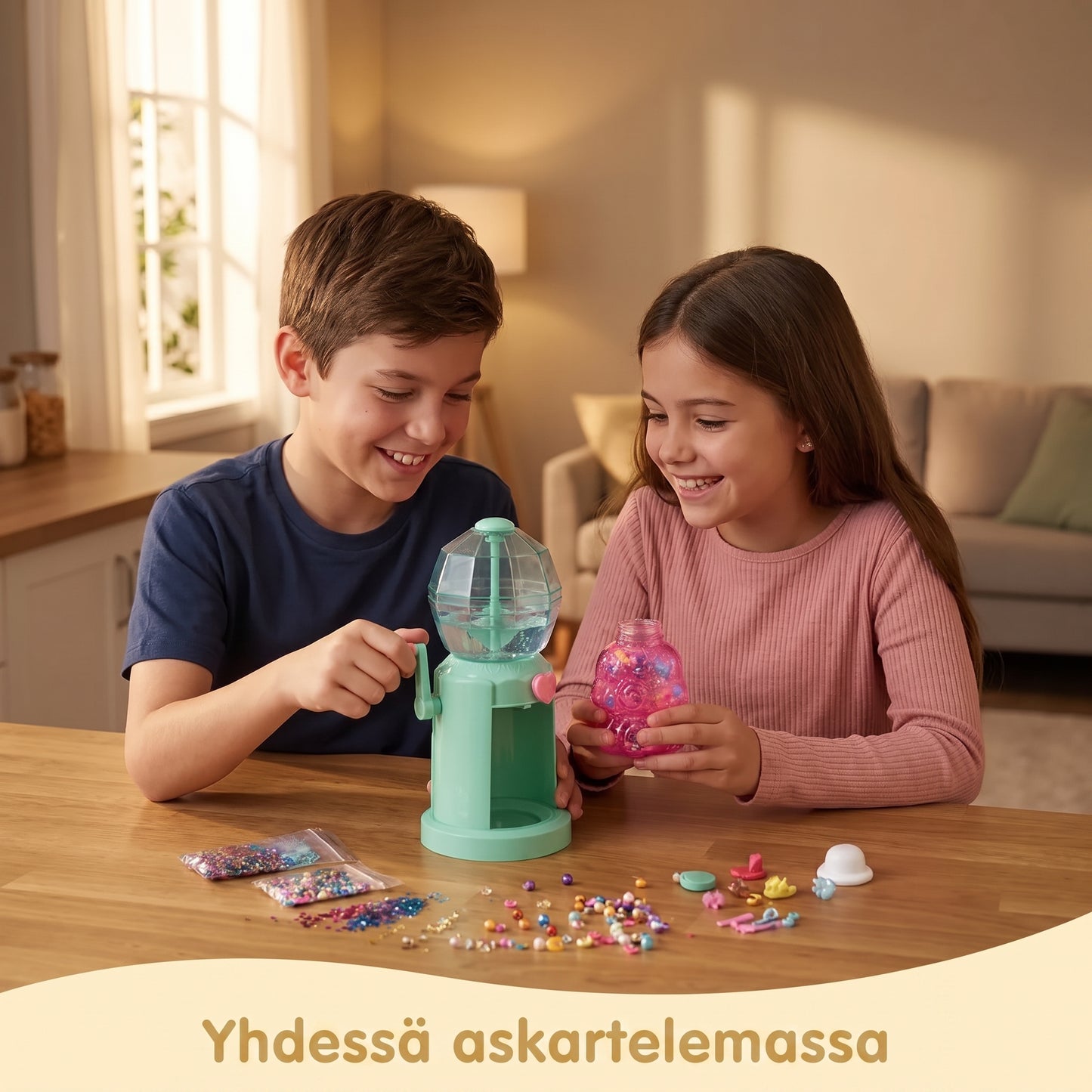 DIY-askartelusetti omien squishy-lelujen valmistukseen