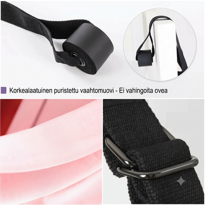 Säädettävä joogavyö venyttelyyn ja asentoon