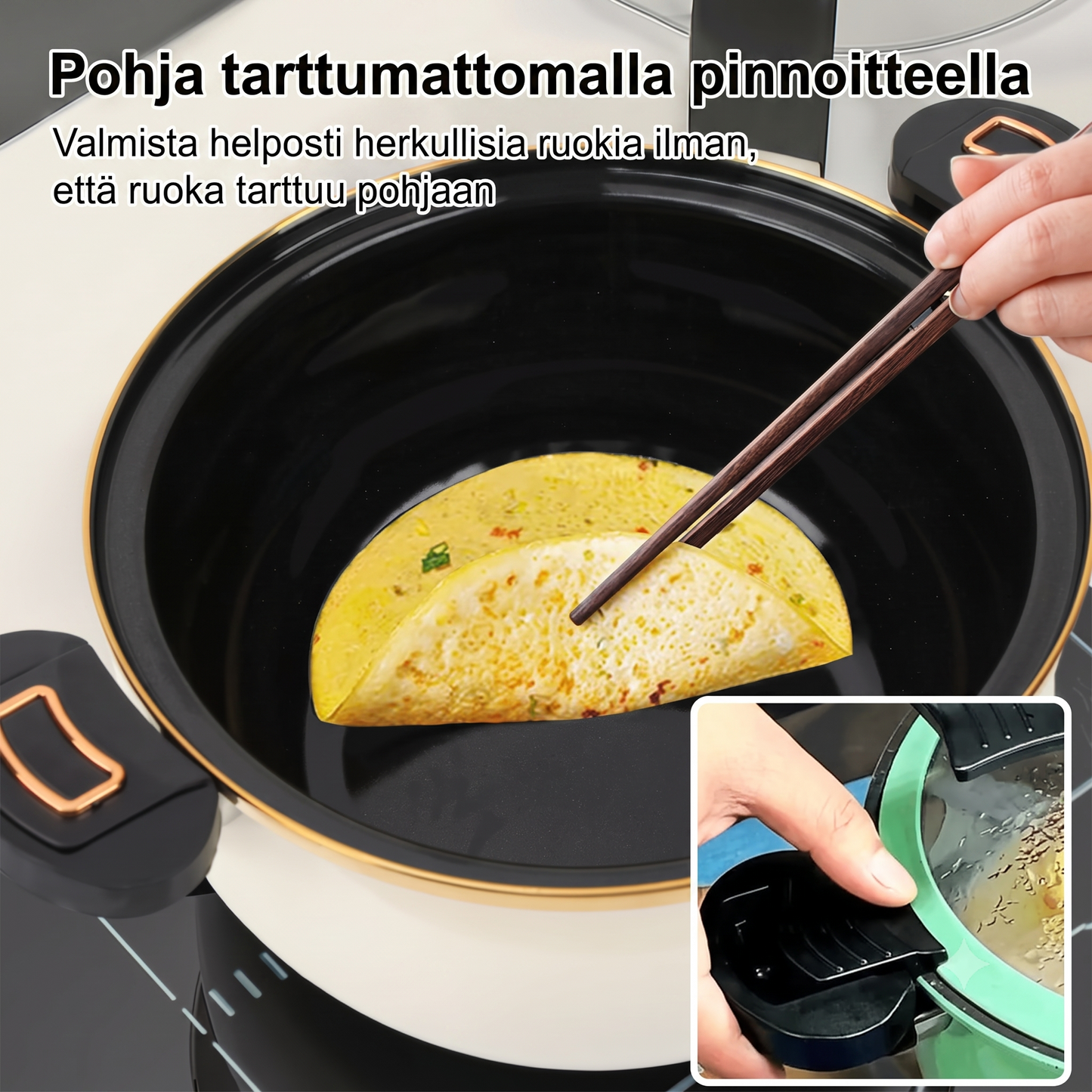 7 litran emaloitu mikroaaltouunin painekattila