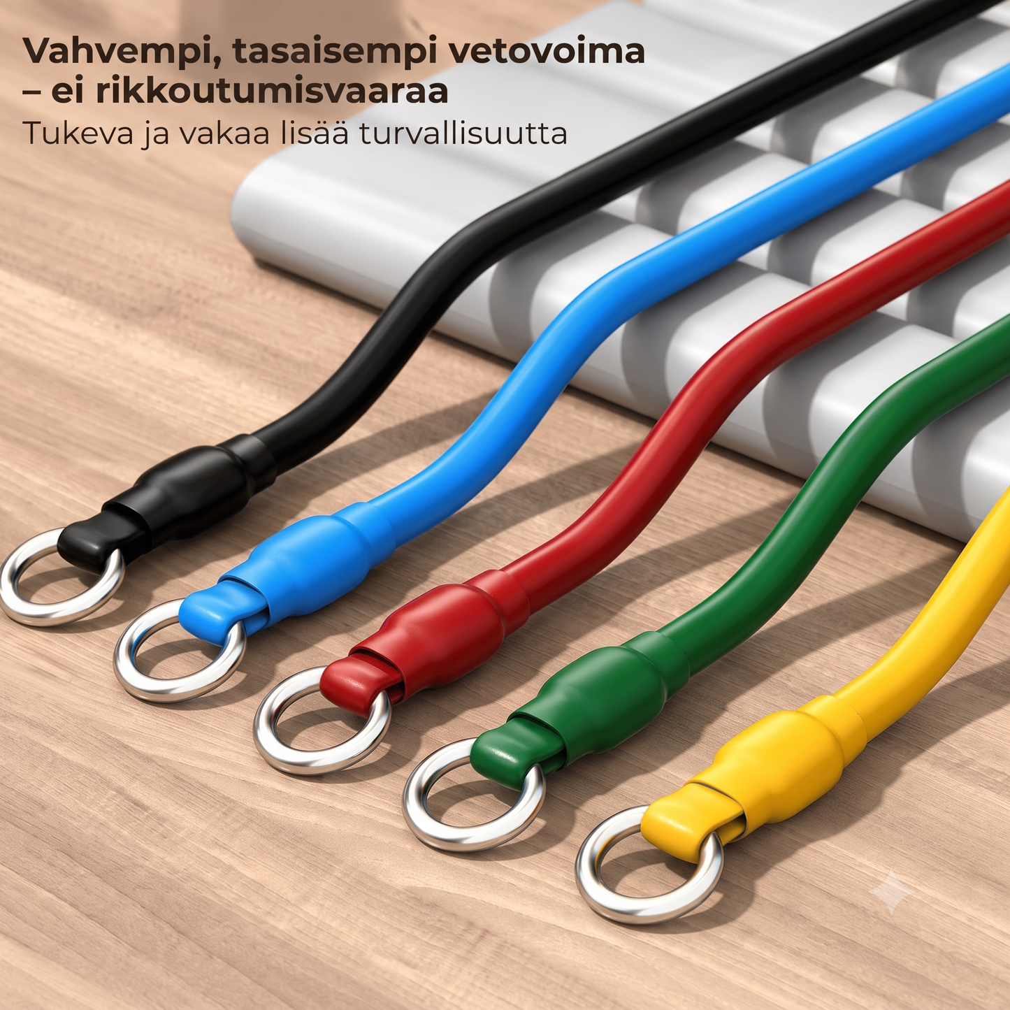 Setti 5 harjoitusnauhaa