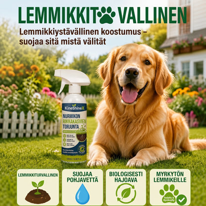 Rikkaruohonpoistaja puutarhaan