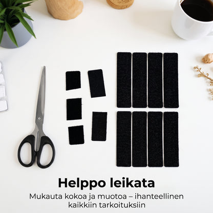 Erittäin vahvat kaksipuoliset tarranauhat 40 kpl 20 paria