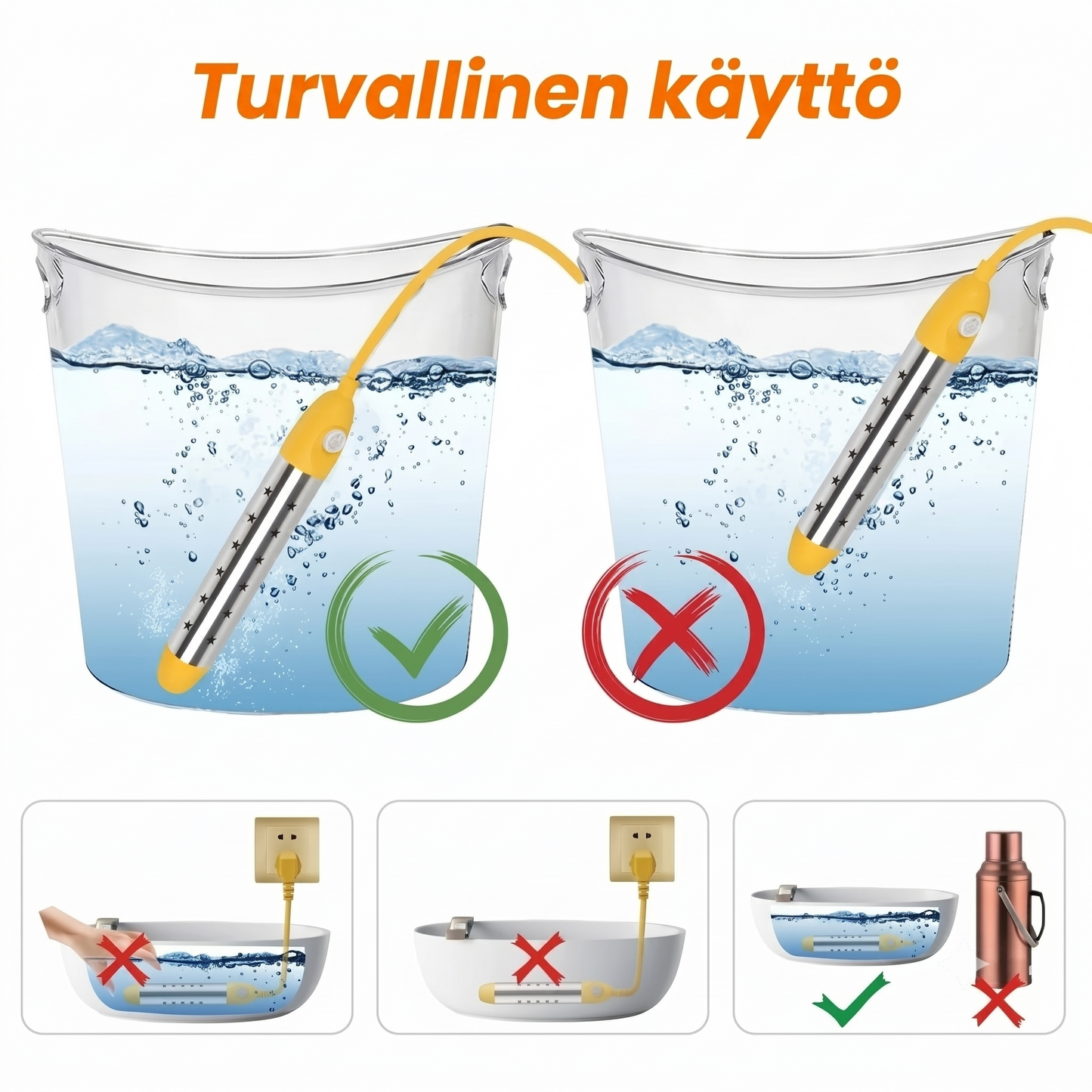 Ruostumaton uppokuumennin
