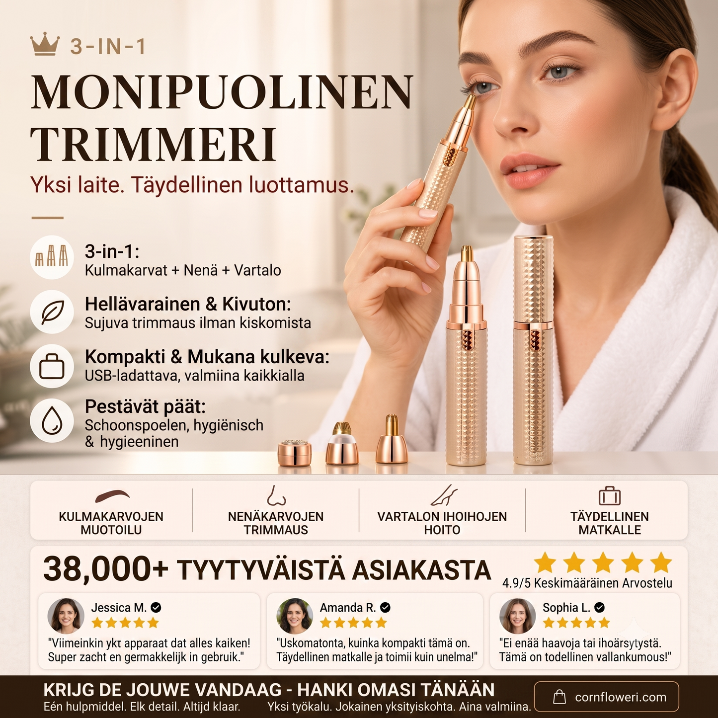 Tarkkuuskulmakarvatrimmeri
