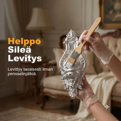 Metallinen hopeamaali tee-se-itse-projekteihin