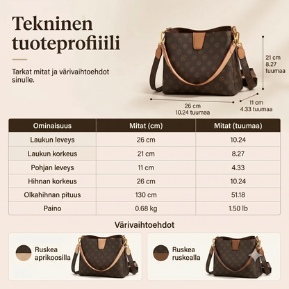 Naisten olkalaukku