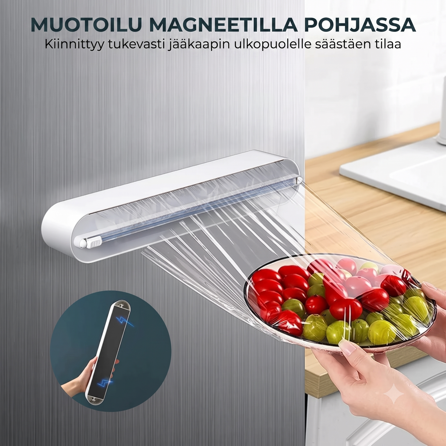Magneettinen tuorekelmaleikkuri