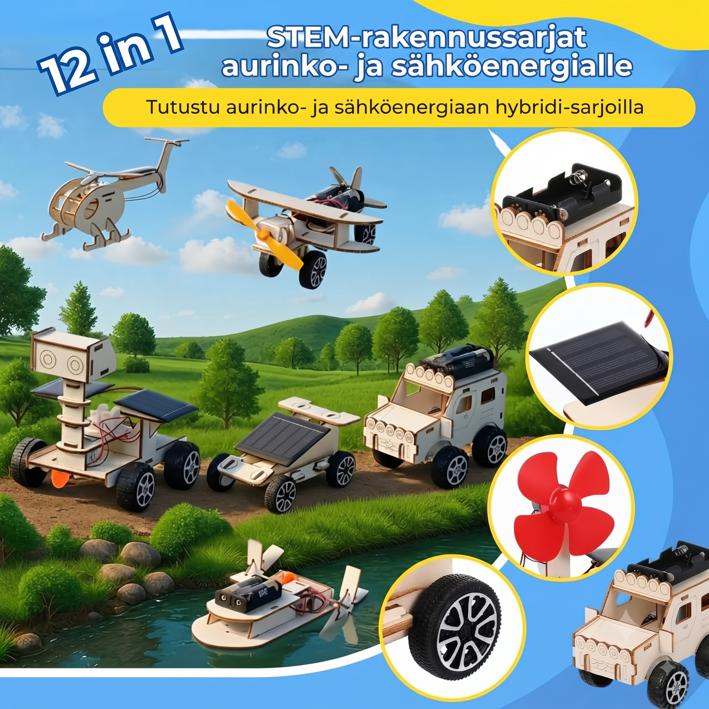 Työkaluton robotinrakennussarja