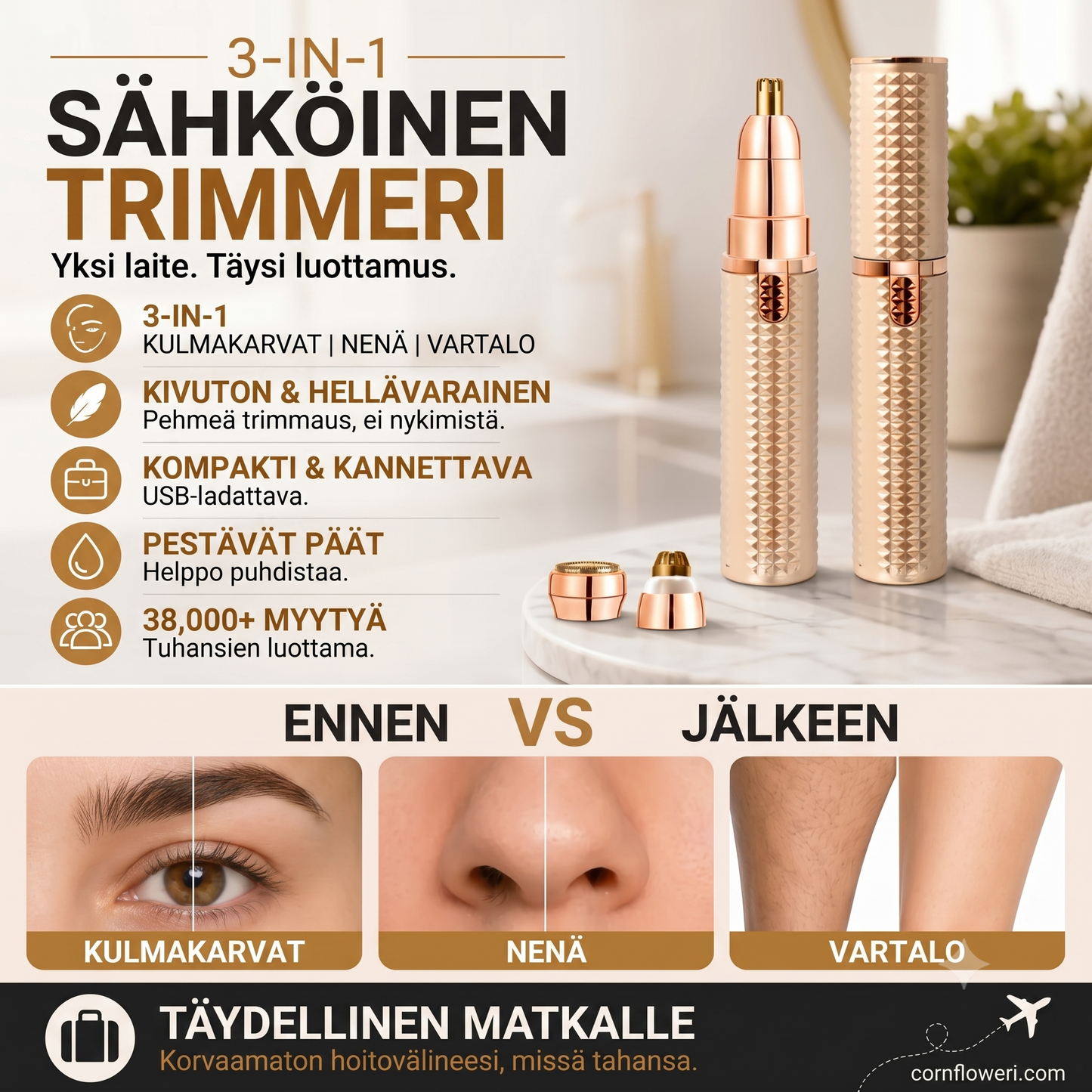 Tarkkuuskulmakarvatrimmeri