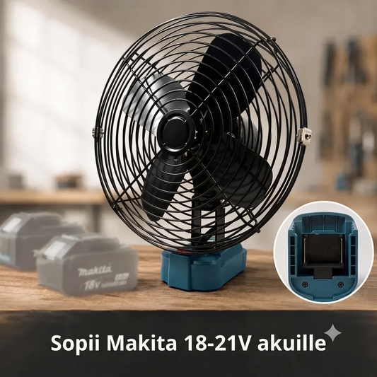 VoltAir Pro kannettava tuuletin työkalun akulla