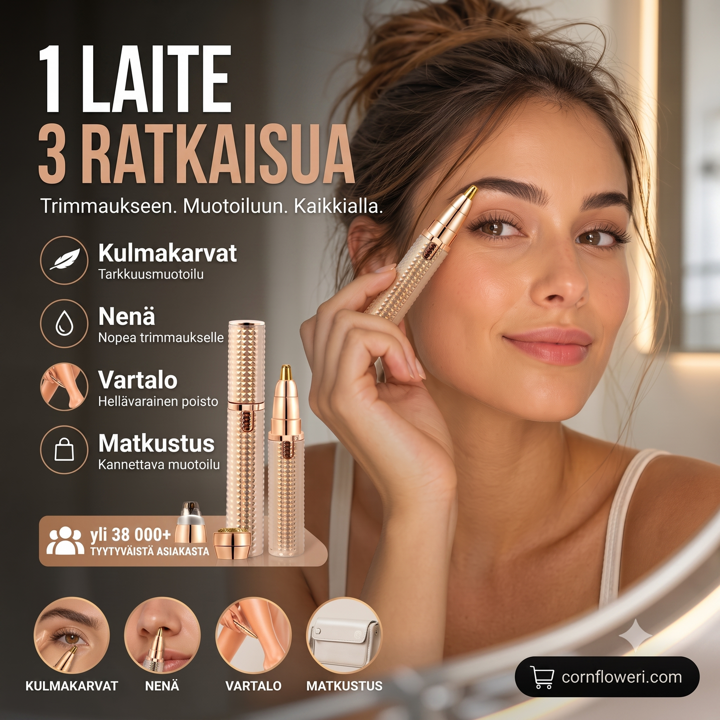 Tarkkuuskulmakarvatrimmeri