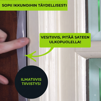 Itsekiinnittyvä silikoniteippi