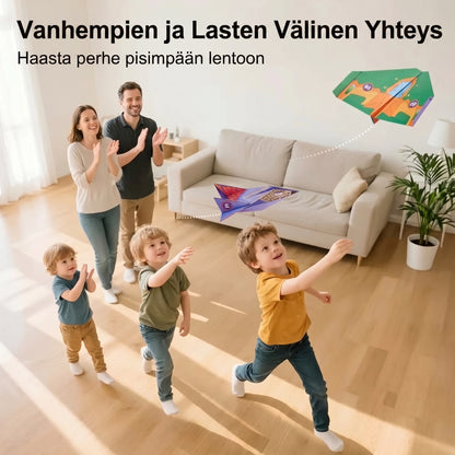 Paperilennokkien rakennussarja 10 mallilla