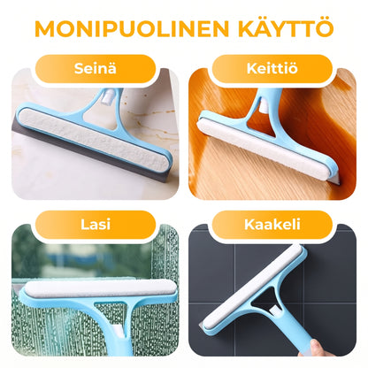 3-in-1 lasinpuhdistin suihkepullolla