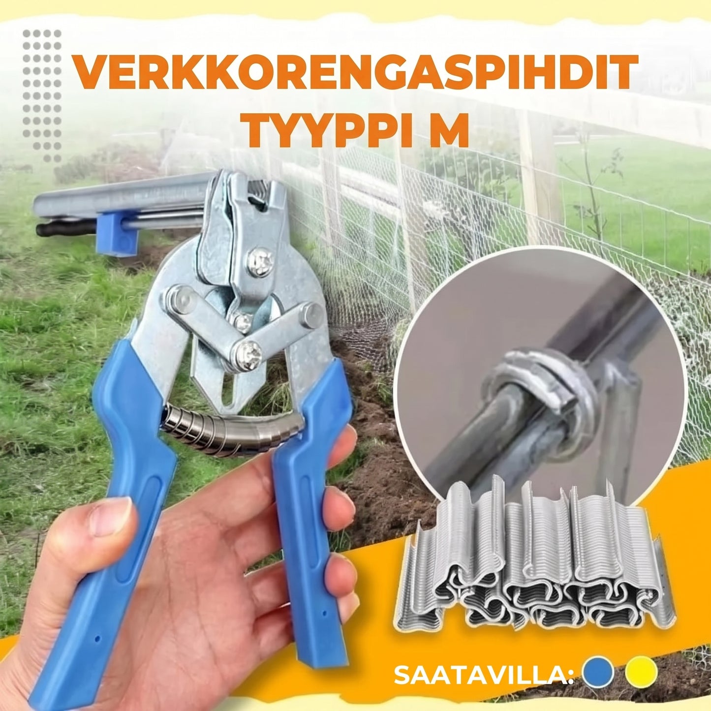 M-tyypin rengaspihdit 600 kiinnitysrenkaalla