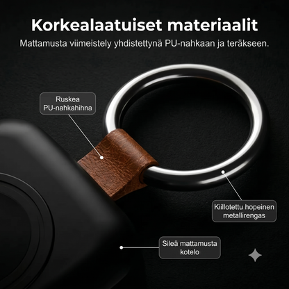 Kompakti magneettinen 1200 mAh:n älykellon varavirtalähde avaimenperällä
