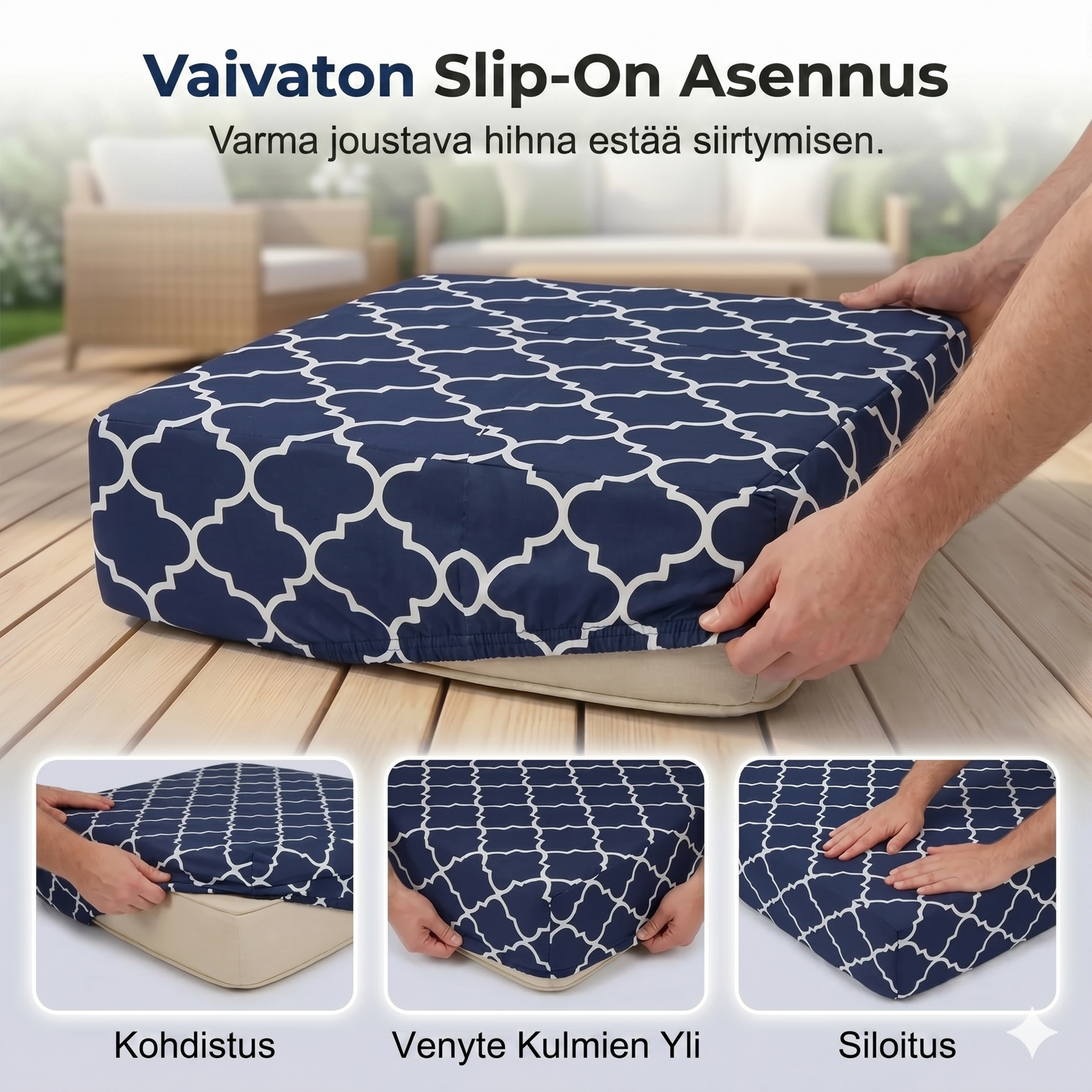 Terassisohvan tyynynpäällinen
