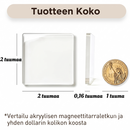 Sarja 10 valokuvamagneettia