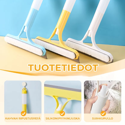 3-in-1 lasinpuhdistin suihkepullolla