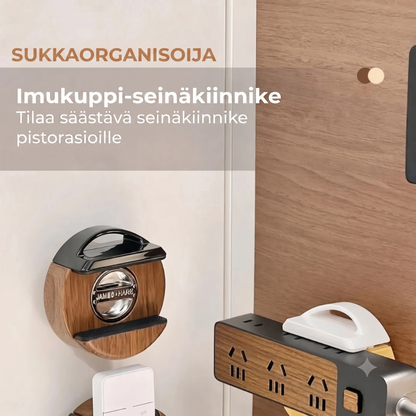 Imukupilla varustettu kaapelinpidike