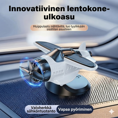 Lentokonemalli auton koristeluun, jossa on