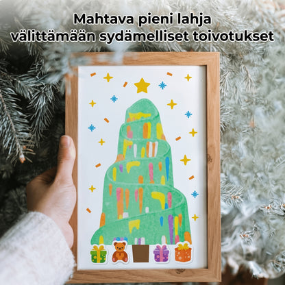 DIY sateenkaariraaputuskuvat 35 kpl