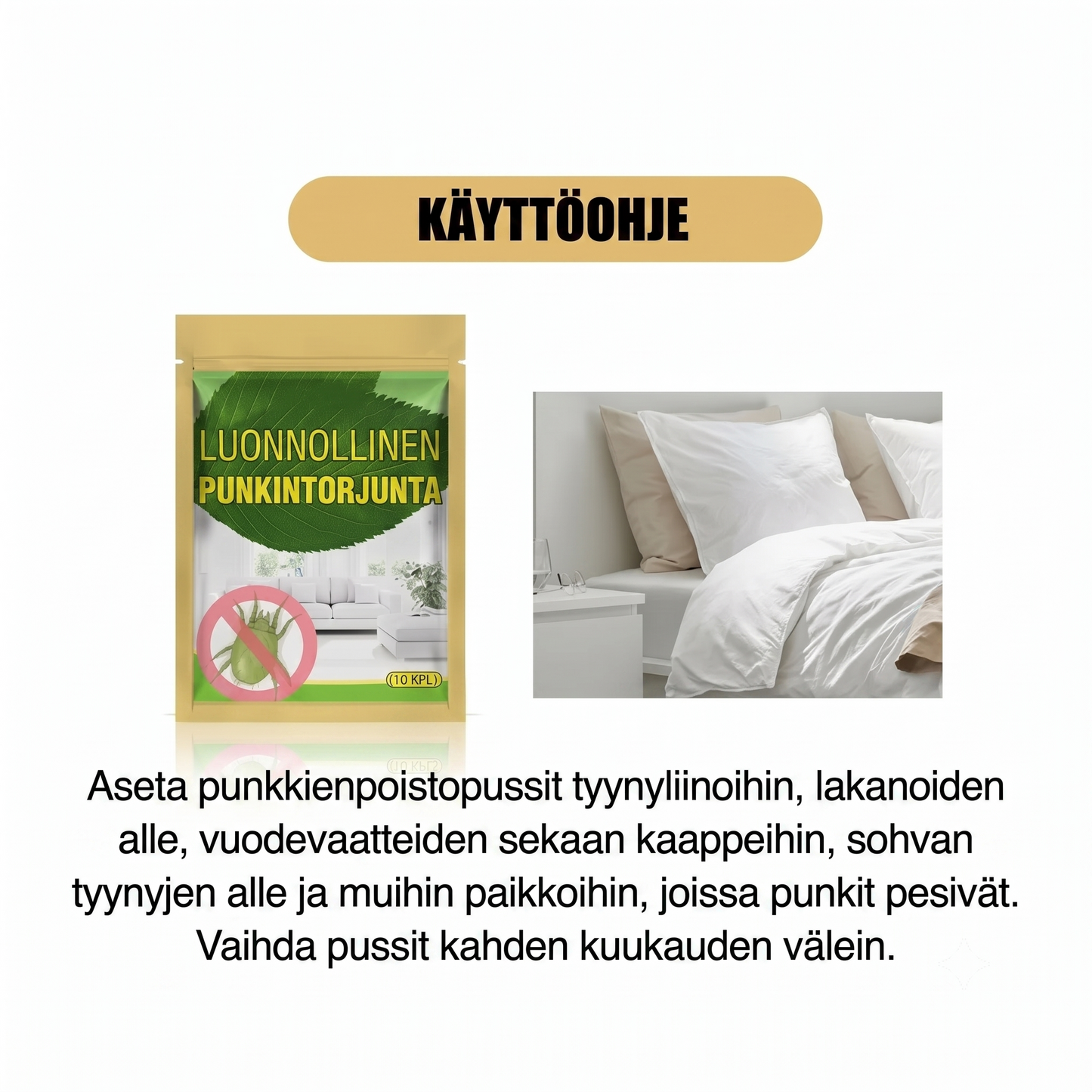Kasvipohjainen punkkikarkotin