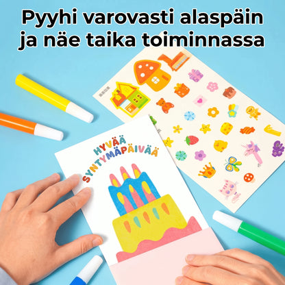 DIY sateenkaariraaputuskuvat 35 kpl